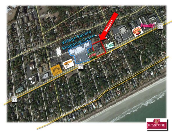 Pink House Square Shopping Center-For Sale: 4201 N Kings Hwy, Myrtle Beach, SC 29577